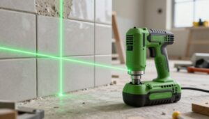 Fliesenlaser mit grünem Laser