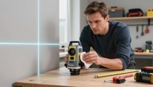 Profi-Kreuzlinienlaser richtig warten und pflegen